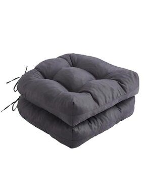 Outdoor Chair Cushions Waterproof Patio Seat Cushions Tufted Chair Pads Set